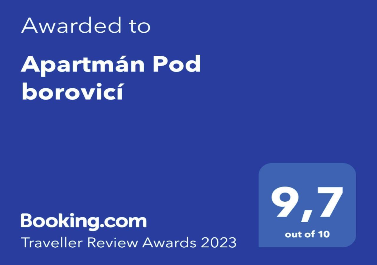 Apartmán Pod borovicí Kovalovice Exterior foto
